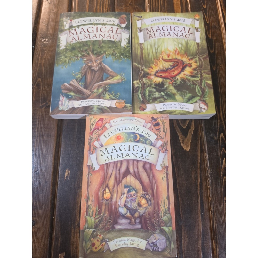 Llewellyns 2010,2018,2016 Magical Almanac: Practical Magic‎ for Everyday Living